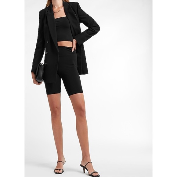 Express Pants - Express Super High Waisted Soft Biker Shorts